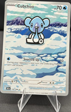 Pokémon tcg Cubchoo Sv: Black Bolt Holo Illustration Rare 109/086 English 70 HP on eBay