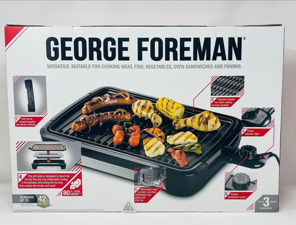 Foreman Electric Griddle George Foreman Griddle And Grill Electric