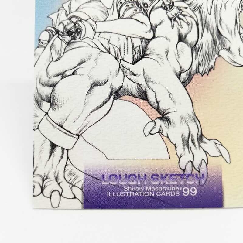 099 Illustrations SHIROW MASAMUNE illustration Card epoch JAPAN