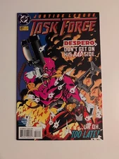 Justice League Task Force #27  DC Comics 1995 Nice!