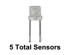 Radio Shack 3mm Ambient Light Sensor (5-Pack) Catalog №: 2760325