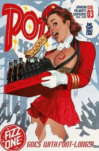 POP KILL #3 NM CVR B ADAM HUGHES VARIANT 2025 MAD CAVE STUDIOS SEXY RISQUE