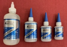 Bob Smith SUPER THIN CA Glue Cyanoacrylate Insta-Cure Super Glue Various Sizes