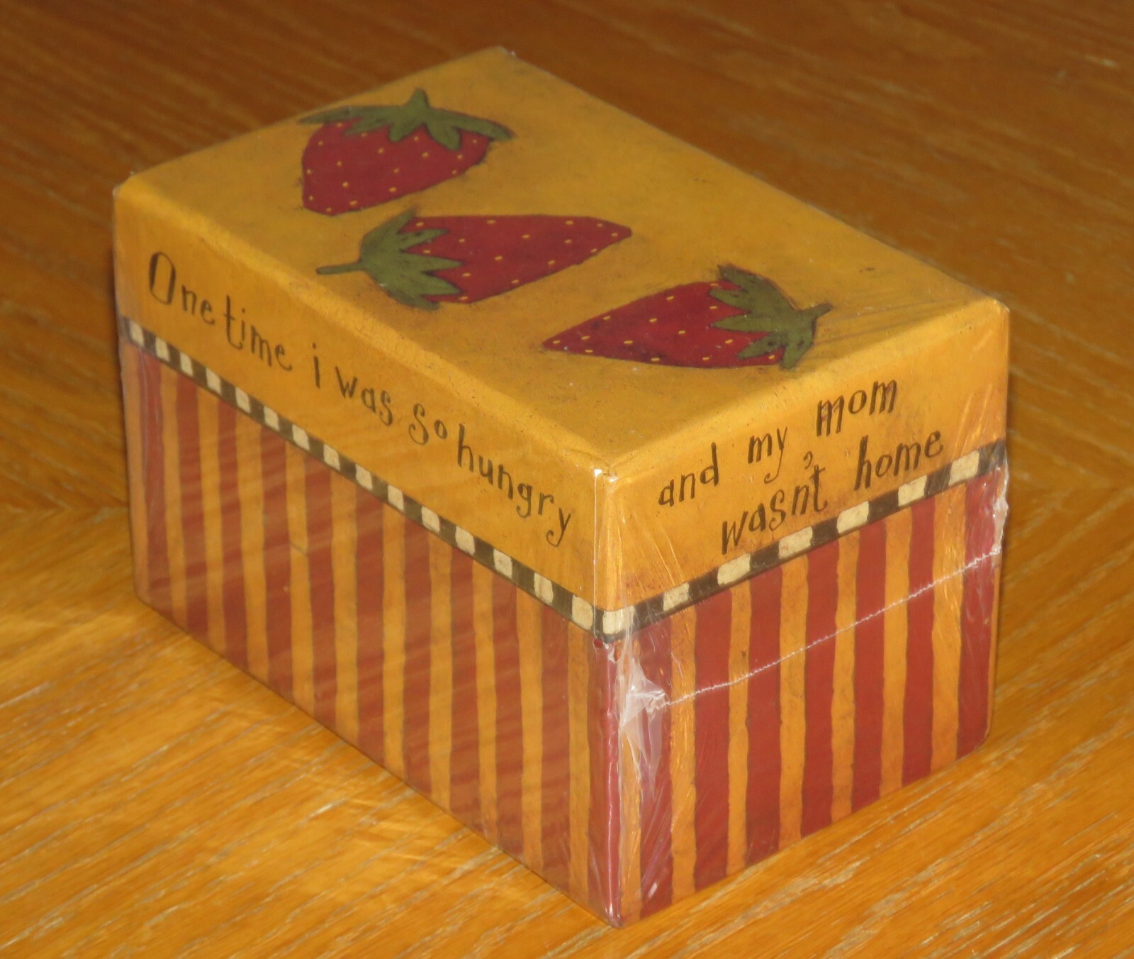 Dan Di Paolo Art - Strawberry Jelly Sandwich - Lang August Moon Recipe Card Box