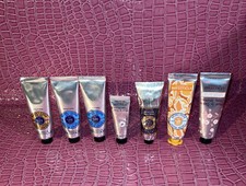 7-L'Occitane Assortment Of Hand Foot Cream Trio 6- 1 oz each 1- 0.3 Oz.