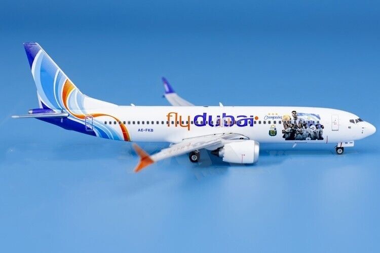 航空機・ヘリコプター flydubai Boeing 737max8 1/400 phoenix 1:400 Phoenix Flydubai BOEING 737 MAX 8 Passenger Airplane Diecast