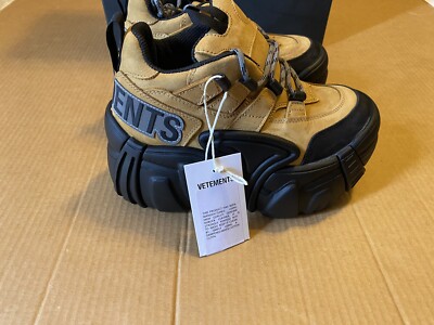 Vetements x Swear Nubuck Platform Sneakers US 4.5 EUR 37 Authentic