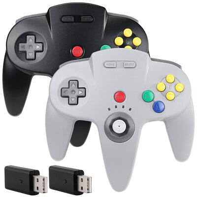 2.4G Wireless N64 Switch Controller for Nintendo Switch NSO PC Mac