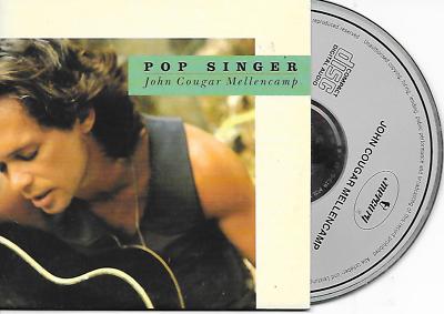 JOHN COUGAR MELLENCAMP - Pop singer CD SINGLE 4TR Cardsleeve 1989 West Germany
