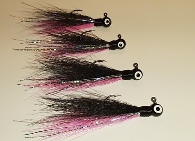 black widow fishing lures Maker Tungsten Fly Glow Jig - #8 With our glow Trolling Spoons Vintage John Deere Black Widow