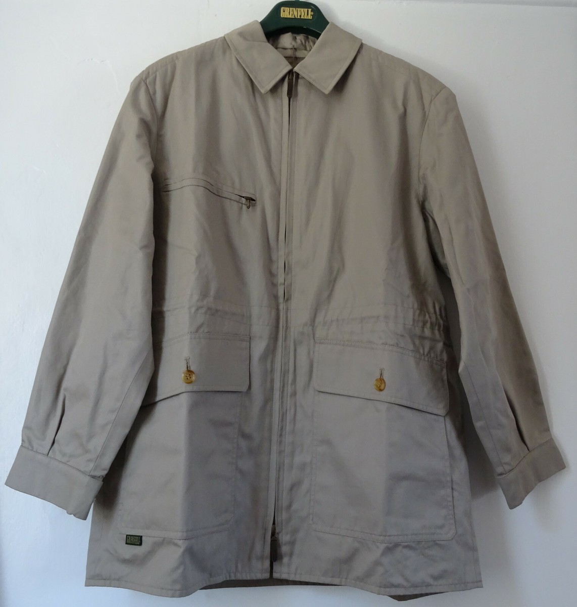Grenfell Cloth Grenfell Parka Grenfell The Shooter Jacket Green