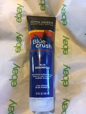 John Frieda Blue Crush For Brunettes Shampoo 8.3 Oz "Neutralizes brassy tones"