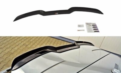 CUP Dachspoiler Ansatz SCHWARZ für Audi RS3 8V 8VA A3 Heck Aufsatz Spoiler V1 