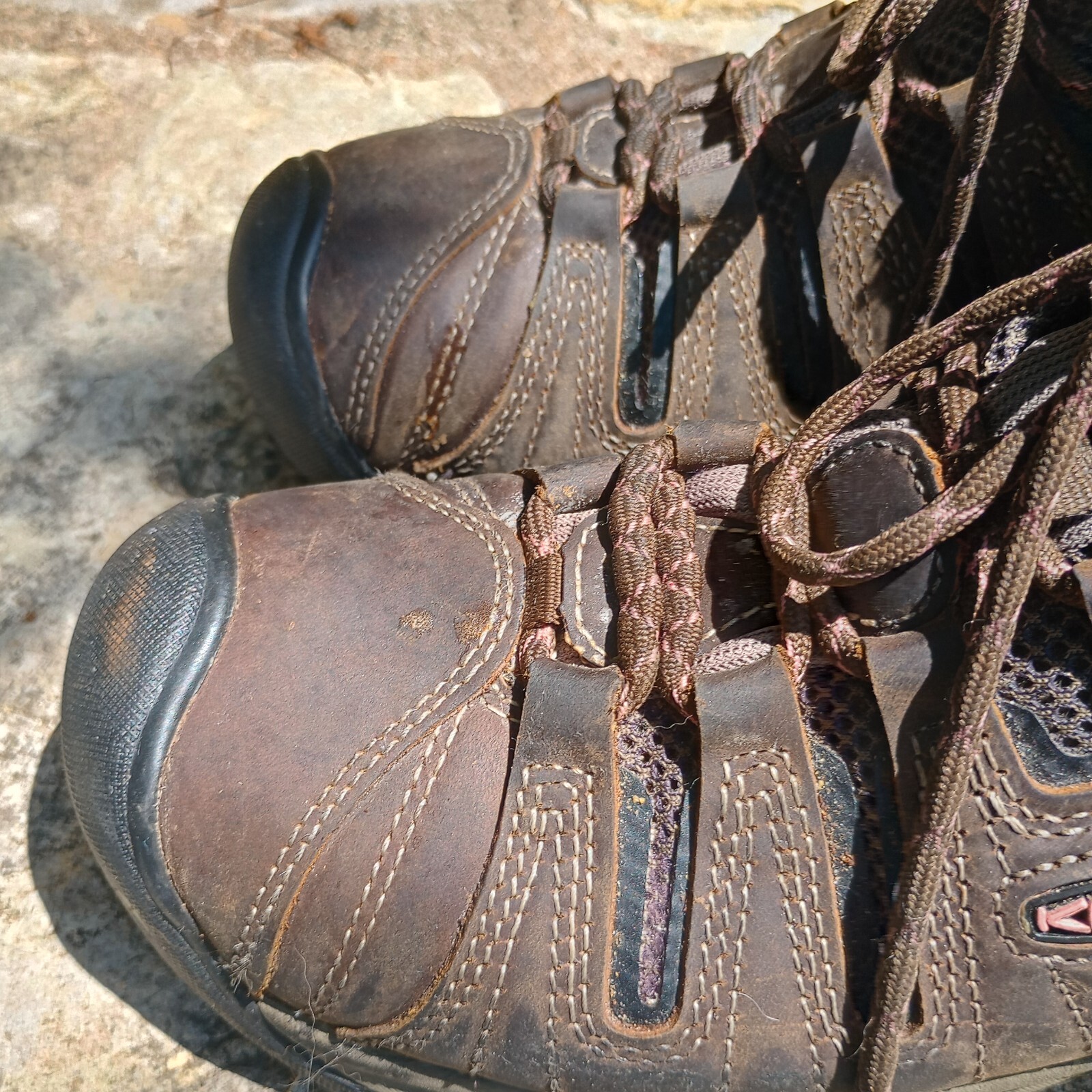 Stivali impermeabili KEEN donna Flint II Mid marrone taglia 8 5 M