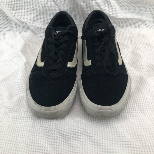 Vans Old Skool Sk8 Low Sneakers Women's Size 9 Black Shoes 751505 - Picture 3 of 8