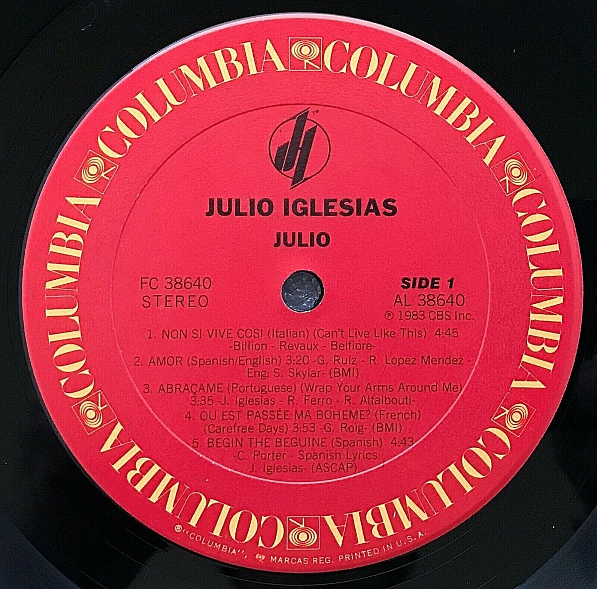 JULIO IGLESIAS 