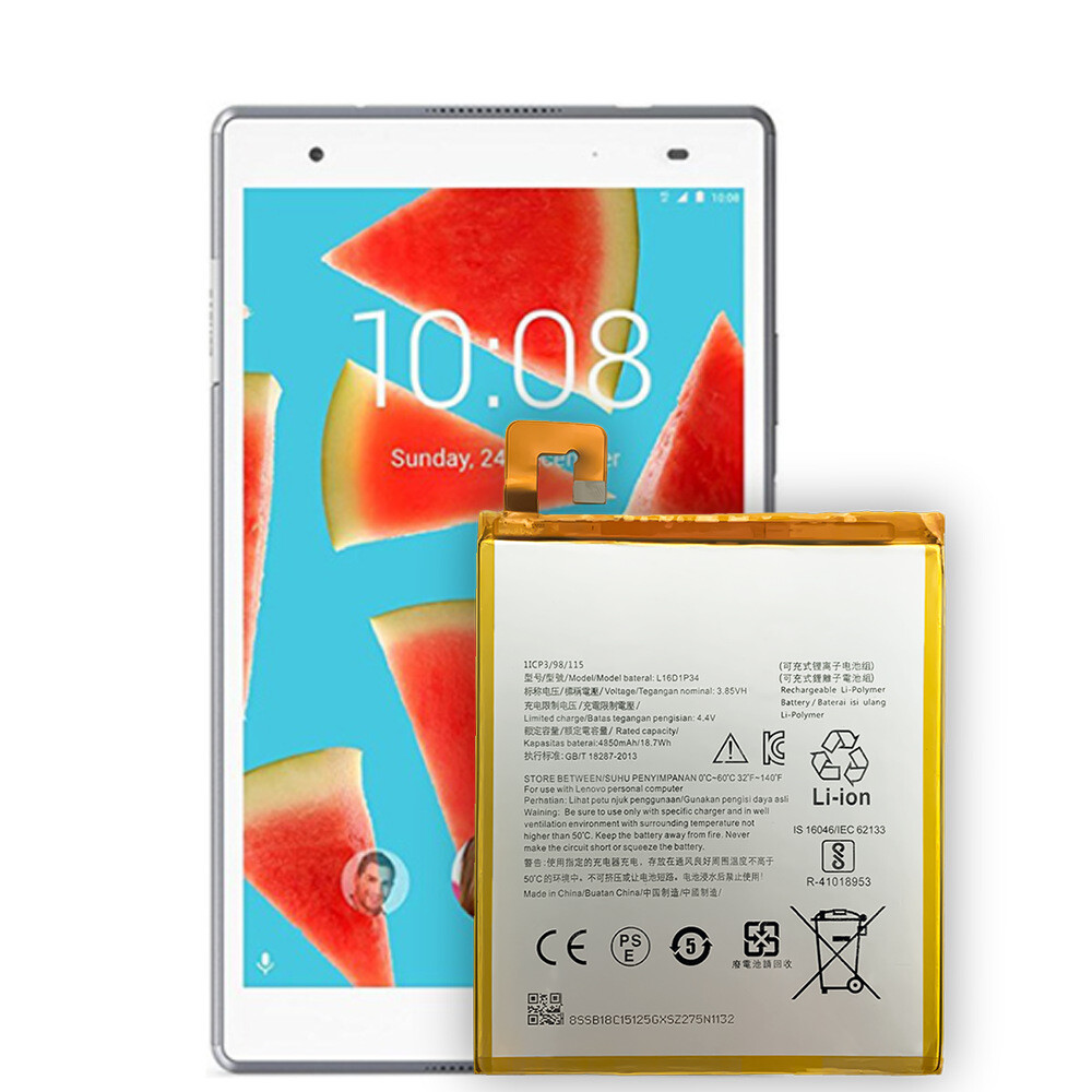 New Tablet Battery For Lenovo Tab 4 8 Plus TB-8504F TB-8704X