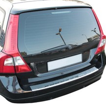 LADEKANTENSCHUTZ Edelstahl V2A Leiste Schutz für Volvo V70 III ab 2007-05/2013