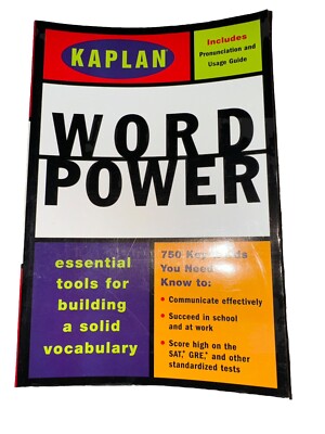 KAPLAN WORD POWER (POWER SERIES) By Meg F. Schneider BRAND NEW