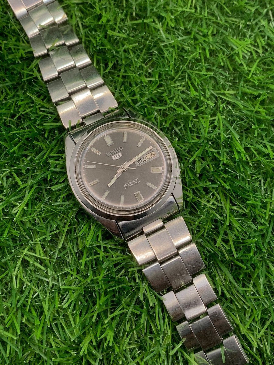 Seiko 5 automatic 7009-821J 17 jewels vintage men's watch japan | eBay