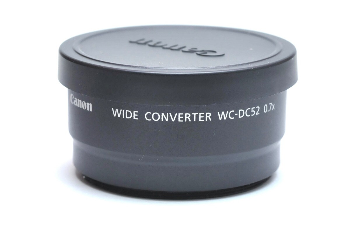 Canon WC-DC52 0.7x 52mm Wide Converter Lens | eBay