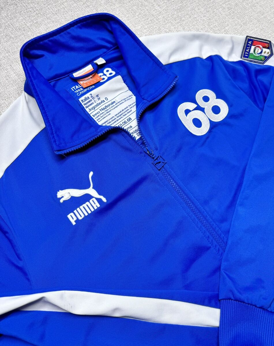 Puma Football Archives Italia 1968 Champions Track Jacket Puma Football Archives Italia 1968 Champions Track Jacket