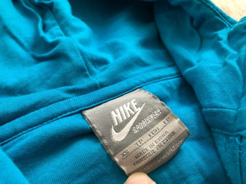 Nike Pinwheel Women Zip Up Pullover Zip Sweatshirt Hoodie Hooded XS XSmall❄️H8 - 第 7/10 張圖片