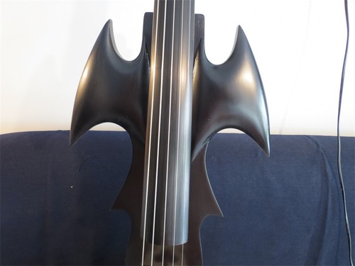 Best model solid wood fancy SONG streamline Black 5 strings 4/4 electric cello - Picture 4 of 10