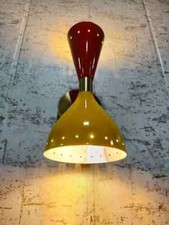 "1950s Italian Diablo Wall Lights - Stilnovo Style Wall Sconces"