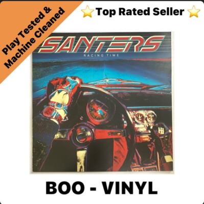 Santers - Racing Time - Lp Vinyl Record Hard Rock 1982 NM / EX Condition