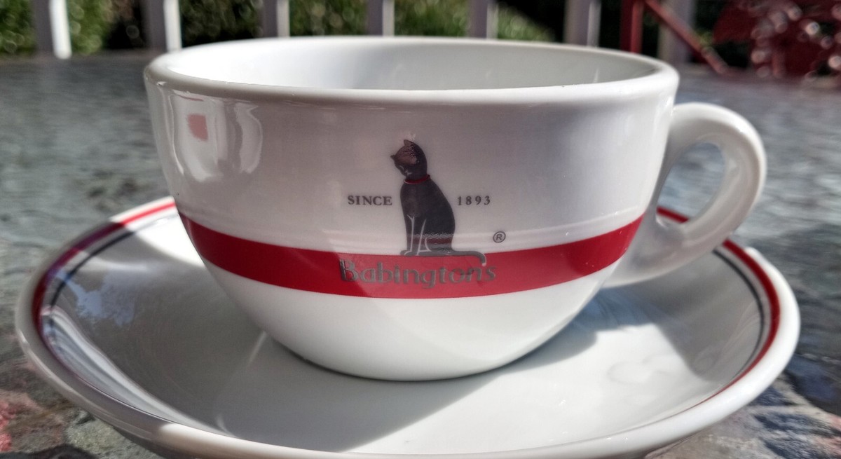 Babingtons Since 1893 6 pc Porcelain Richard Ginori Cat Themed Tea
