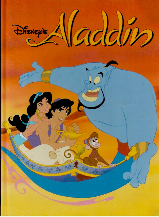 aladdin-1992-disney-classic-series-hardcover-book-storybook-vintage-ebay