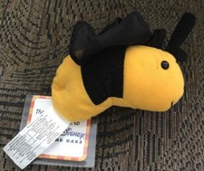 Club Disney Thousand Oaks Hunny Bee Beanbag Plush 5  RARE New w/tags