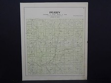 Wisconsin, Dane County Map, 1899 Perry L21#25