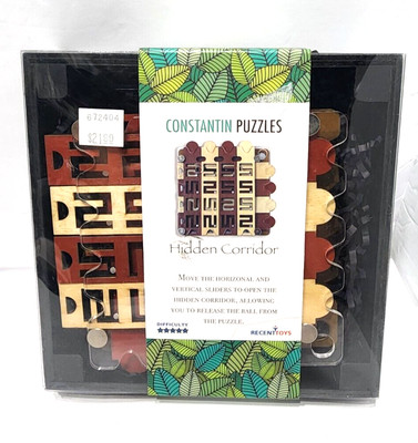 Constantin Puzzles Hidden Corridor Brain Teaser 5/5 Difficulty. RecentToys NIB