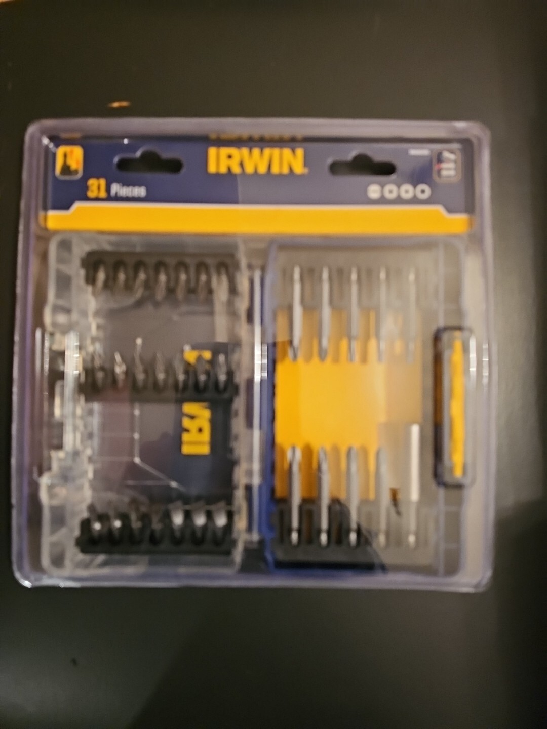IRWIN IW6062509 31 Pc  Mixed Screwdriver Phillips Pozi Torx Slotted Bit Set