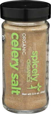 Spicely Organics  Organic Celery Salt  1.6 Oz