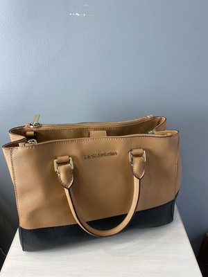 brown and black mk purse
