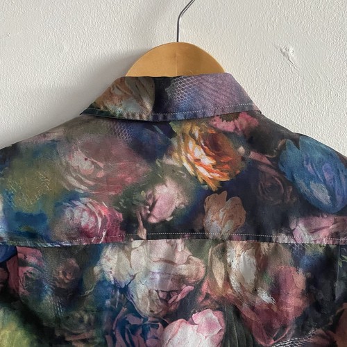 Paul Smith Blouse Womens 38 Small Multicoloured Floral Flower Shirt Button Up - Picture 12 of 16