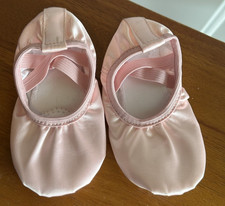 size 22 18-24 mo toddler size 6 Pink Slip on Ballet Jazz Dance Shoes