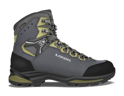 Lowa CAMINO EVO GTX Herren Wanderschuhe Trekkingschuhe stahlblau/kiwi blau