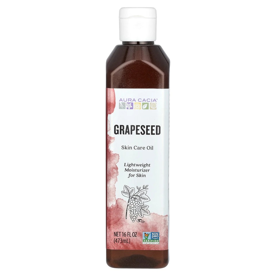 Skin Care Oil, Grapeseed, 16 fl oz (473 ml)