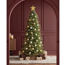 7.5 Ft Pre-Lit SMART SLIM Grand Duchess Twinkling Balsam Fir LED Tree T26
