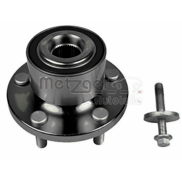 Radlagersatz Vorderachse Rechts Mit Radnabe Ø 82 Mm Metzger FüR U.A. Ford Mondeo-image