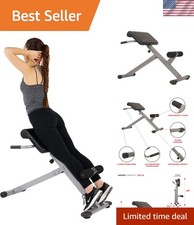 45-Degree Heavy-Duty Hyperextension Roman Chair for Ultimate Lower Body Strength