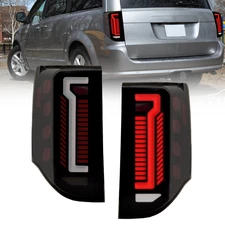 LED Tail Lights For 2011-2020 Dodge Grand Caravan Driver&Passenger Brake Lamps