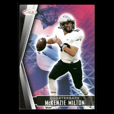 McKenzie Milton Rookie #121 2022 SAGE Florida State Seminoles Football Card NFL