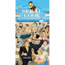 Carousel Calendars Beryl Cook Slim Diary 2025 (PFP) Book The Fast Free Shipping