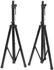 Pair of MR DJ Pro Tripod DJ PA Speaker Stands Adjustable Height Stand