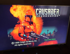 Crusader: No Remorse Sega Saturn Disc Only Tested & Works SEE DISCRIPTION